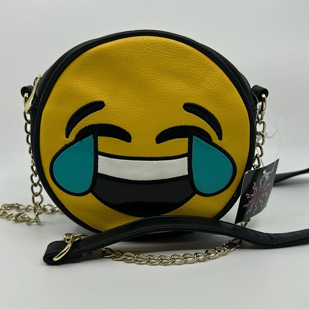 😂 Olivia Miller Face with tears of Joy Emoji  Crossbody Bag